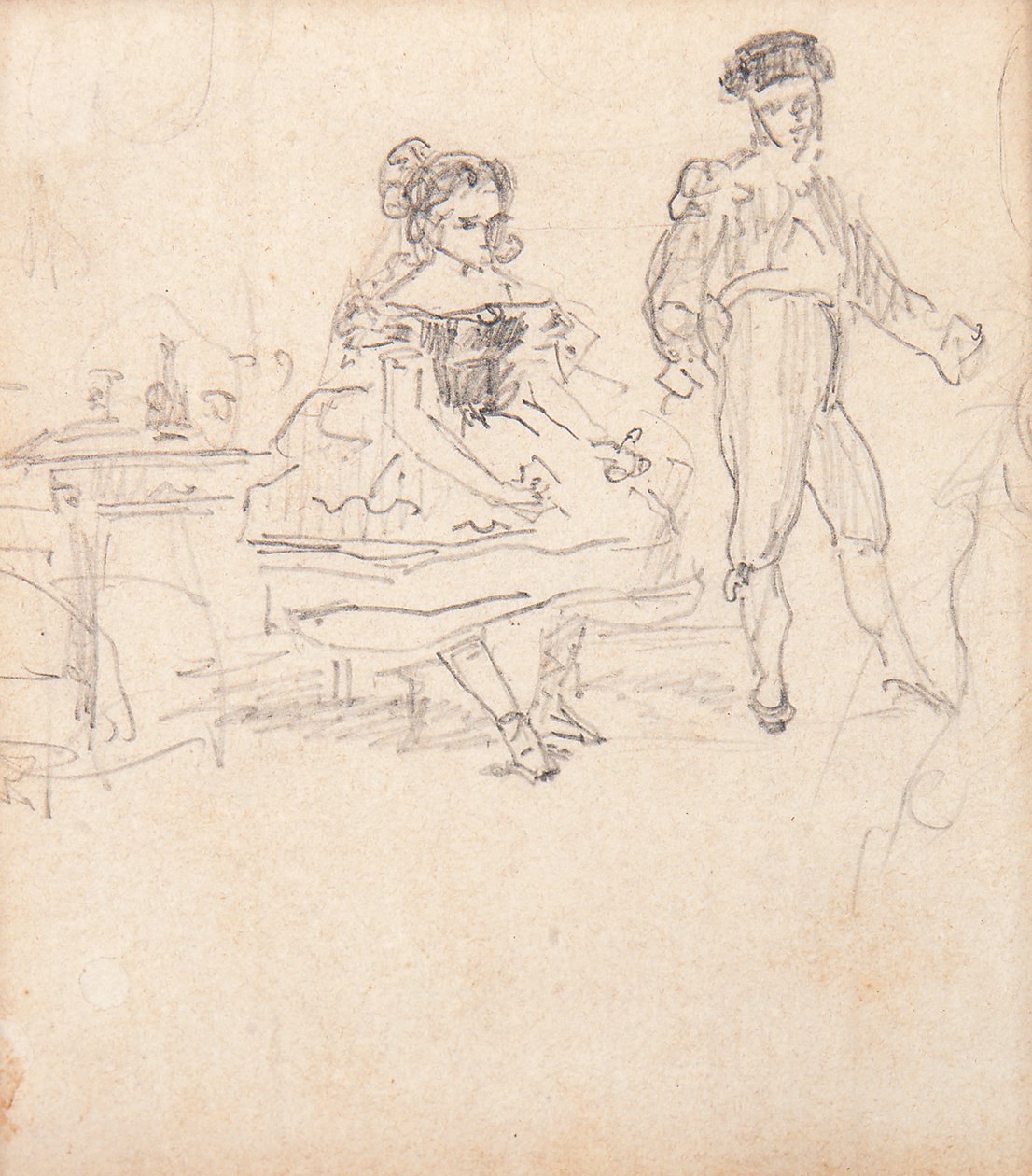 Spanyol házaspár, 1862 alkotó: Édouard Manet