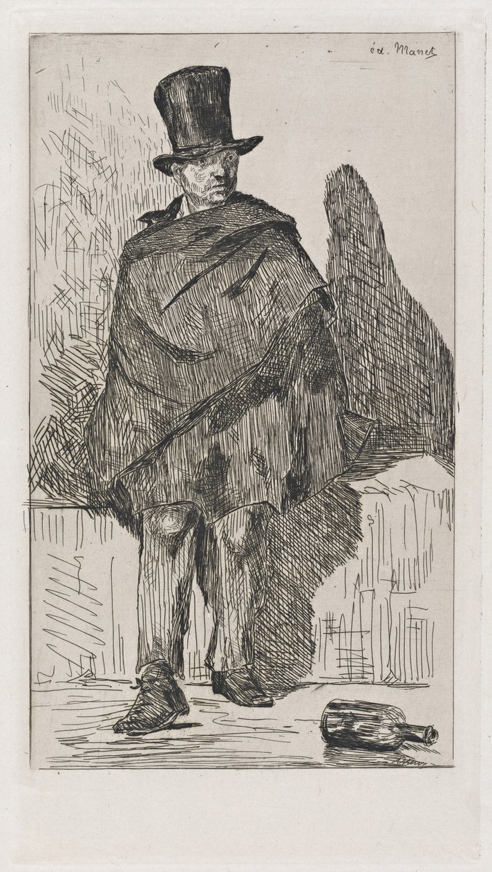 Az abszintivó Az abszintivó, 1862. alkotó: Édouard Manet