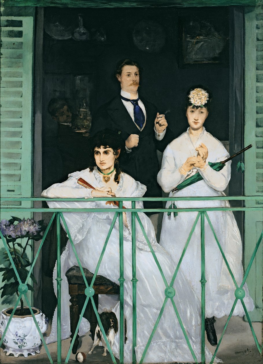 Az erkély alkotó: Édouard Manet