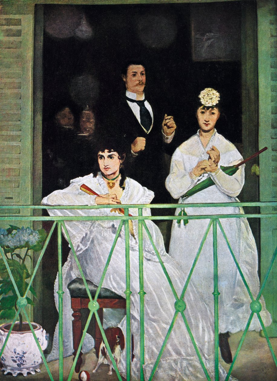 Az erkély, 1868-1869. alkotó: Édouard Manet