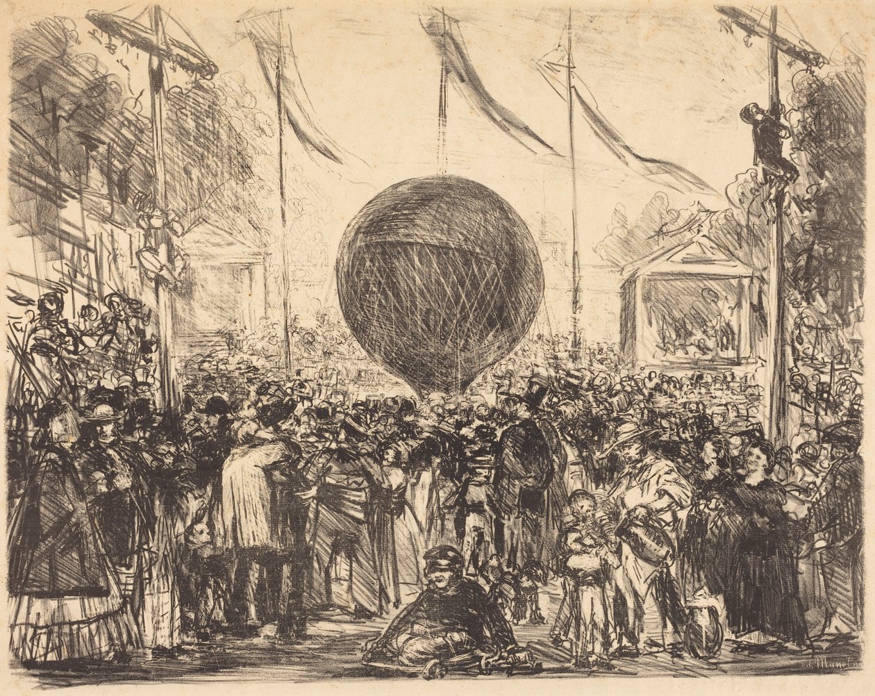 A léggömb alkotó: Édouard Manet
