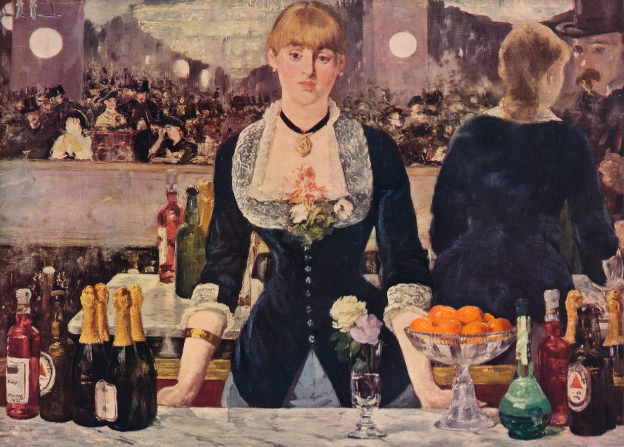 A Folies-Bergere bárja, 1882, 1938 alkotó: Édouard Manet
