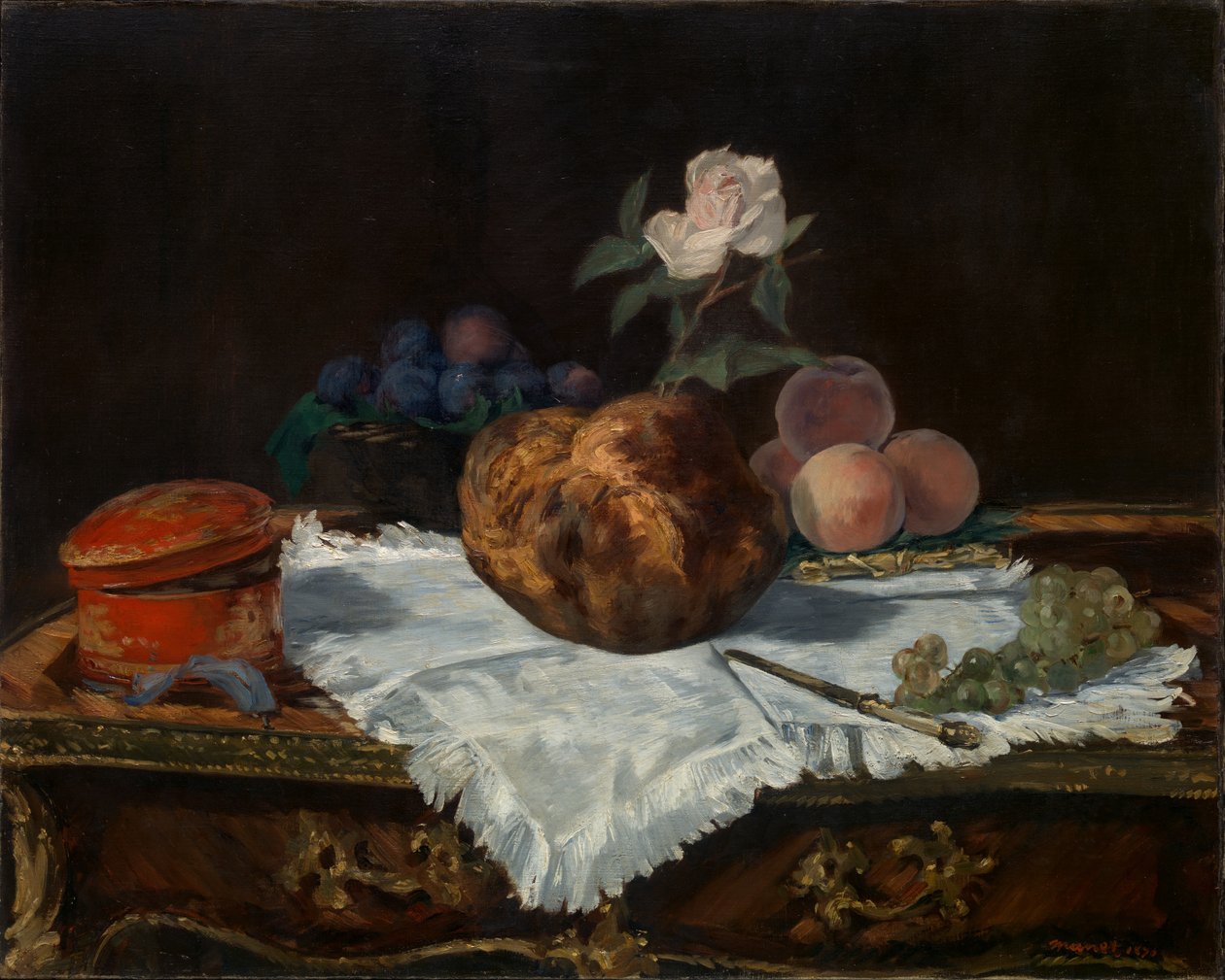 A briós, 1870. alkotó: Édouard Manet