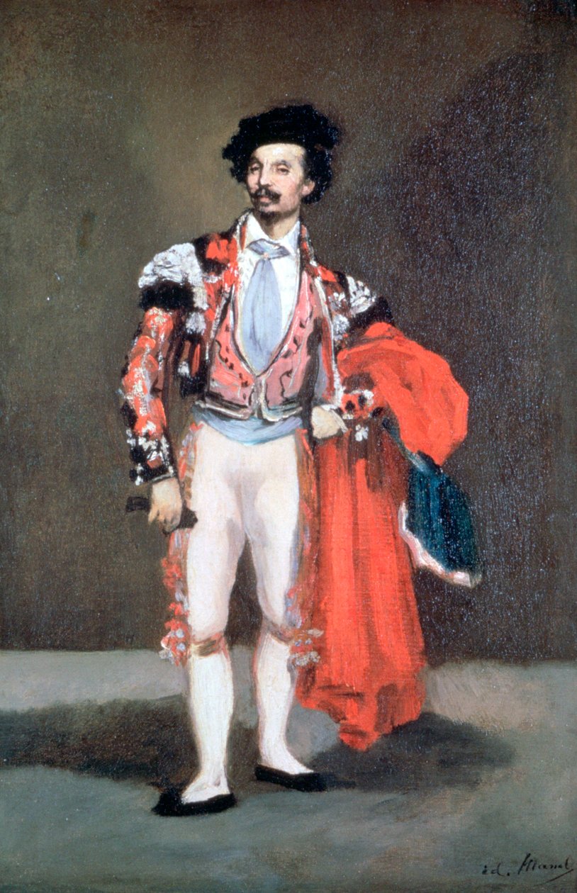 A táncos, Mariano Camprubi, 1862 alkotó: Édouard Manet