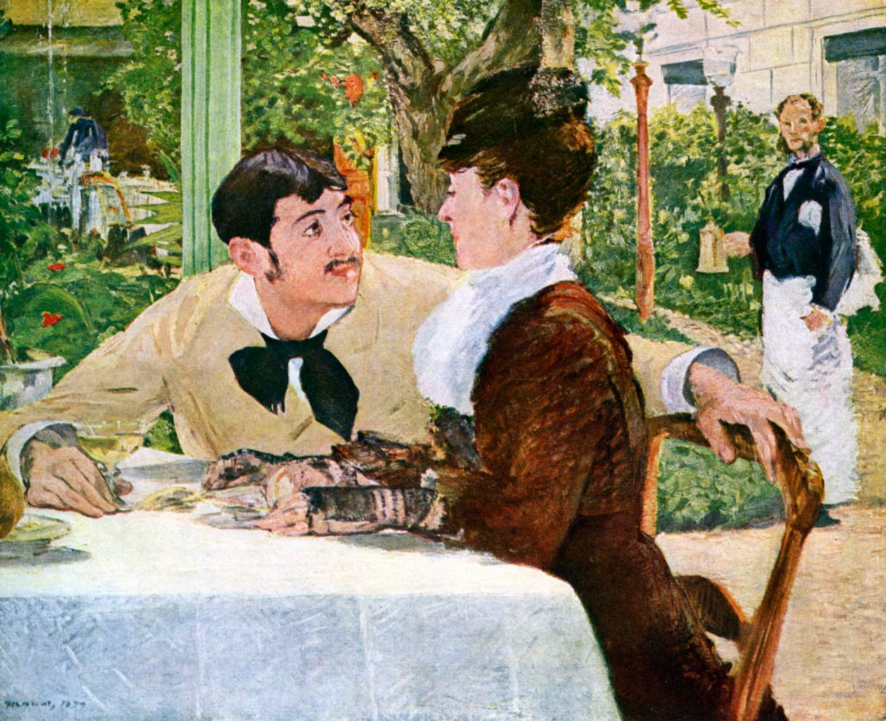 Pere Lathuille kertje, 1879-1938. alkotó: Édouard Manet