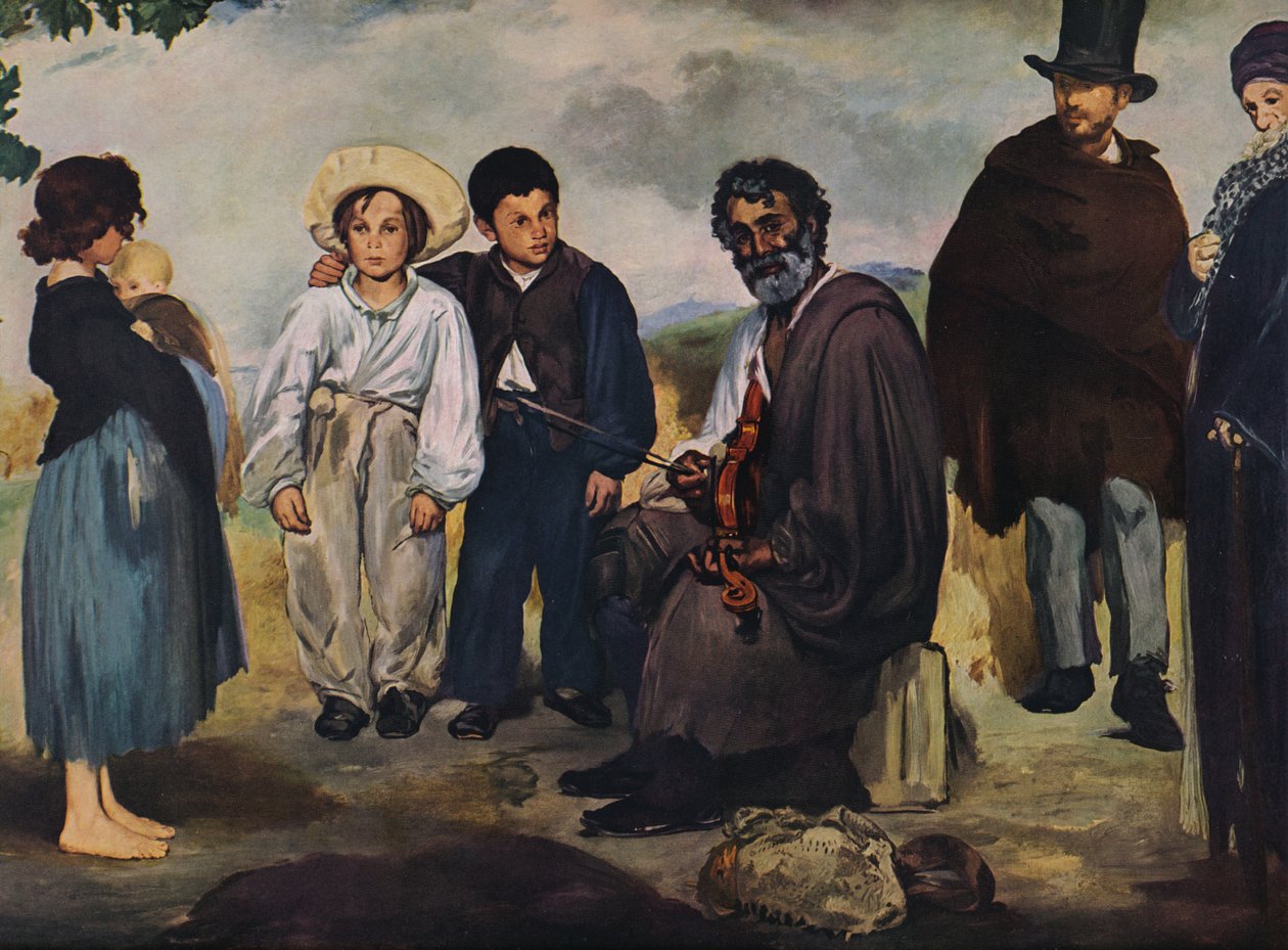 Az öreg zenész, 1862 alkotó: Édouard Manet