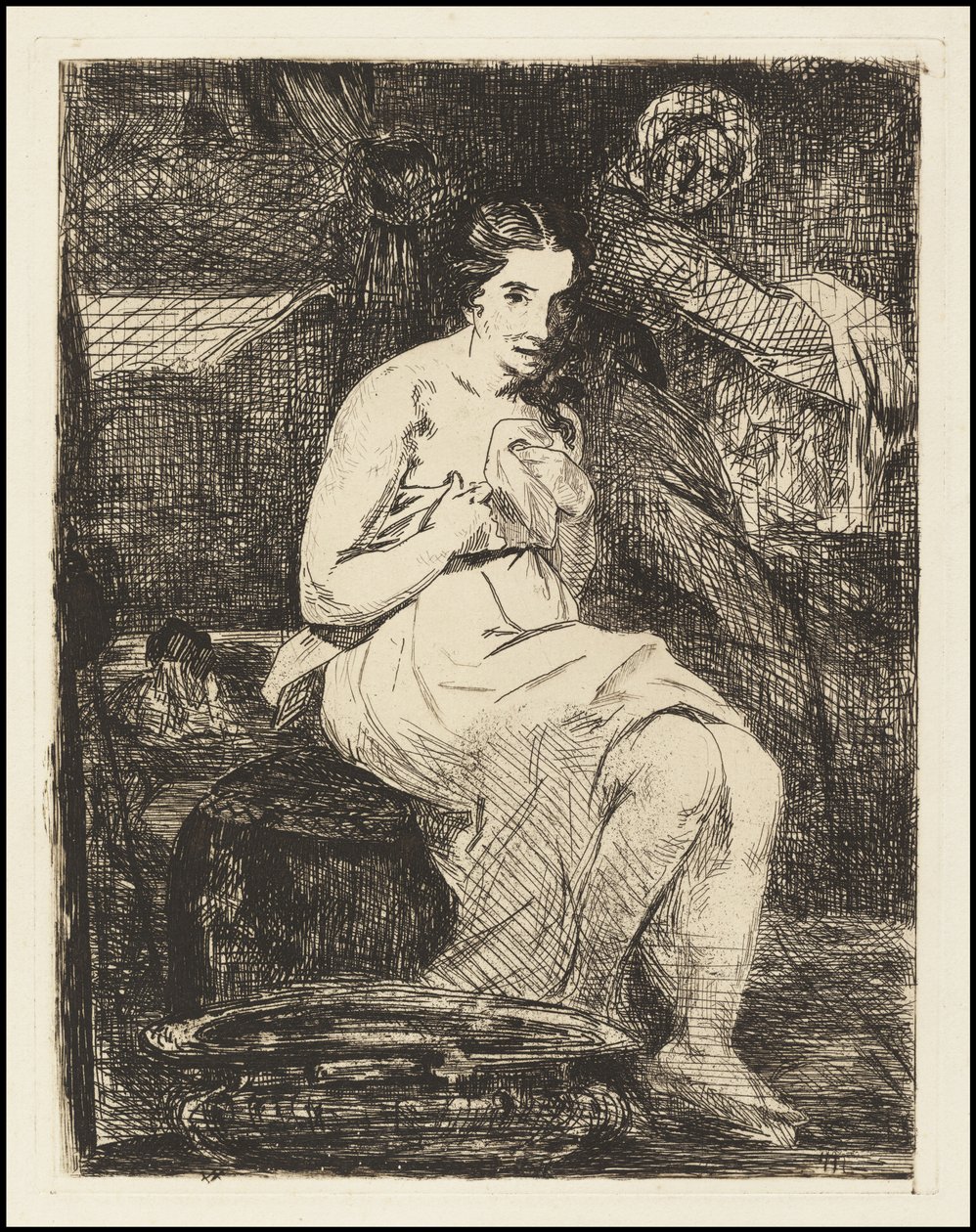 A WC, 1862 alkotó: Édouard Manet