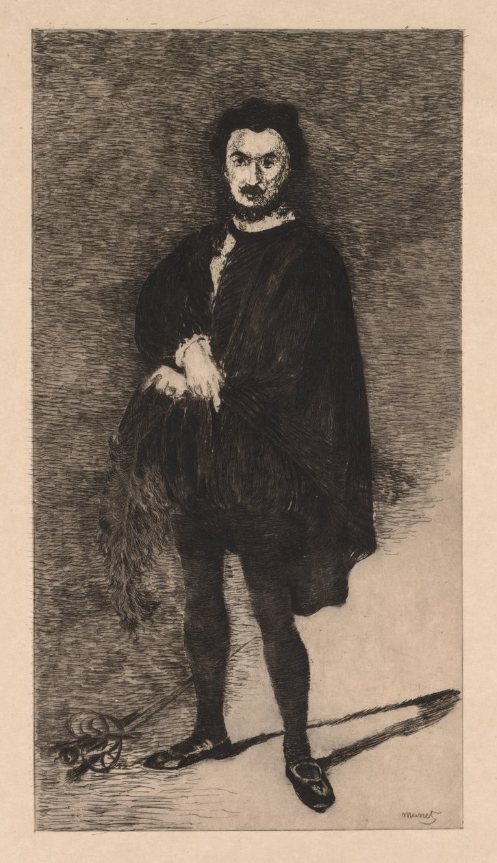 A tragikus színész alkotó: Édouard Manet