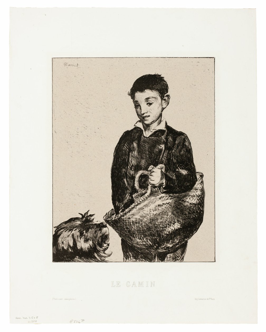 Az Urchin alkotó: Édouard Manet
