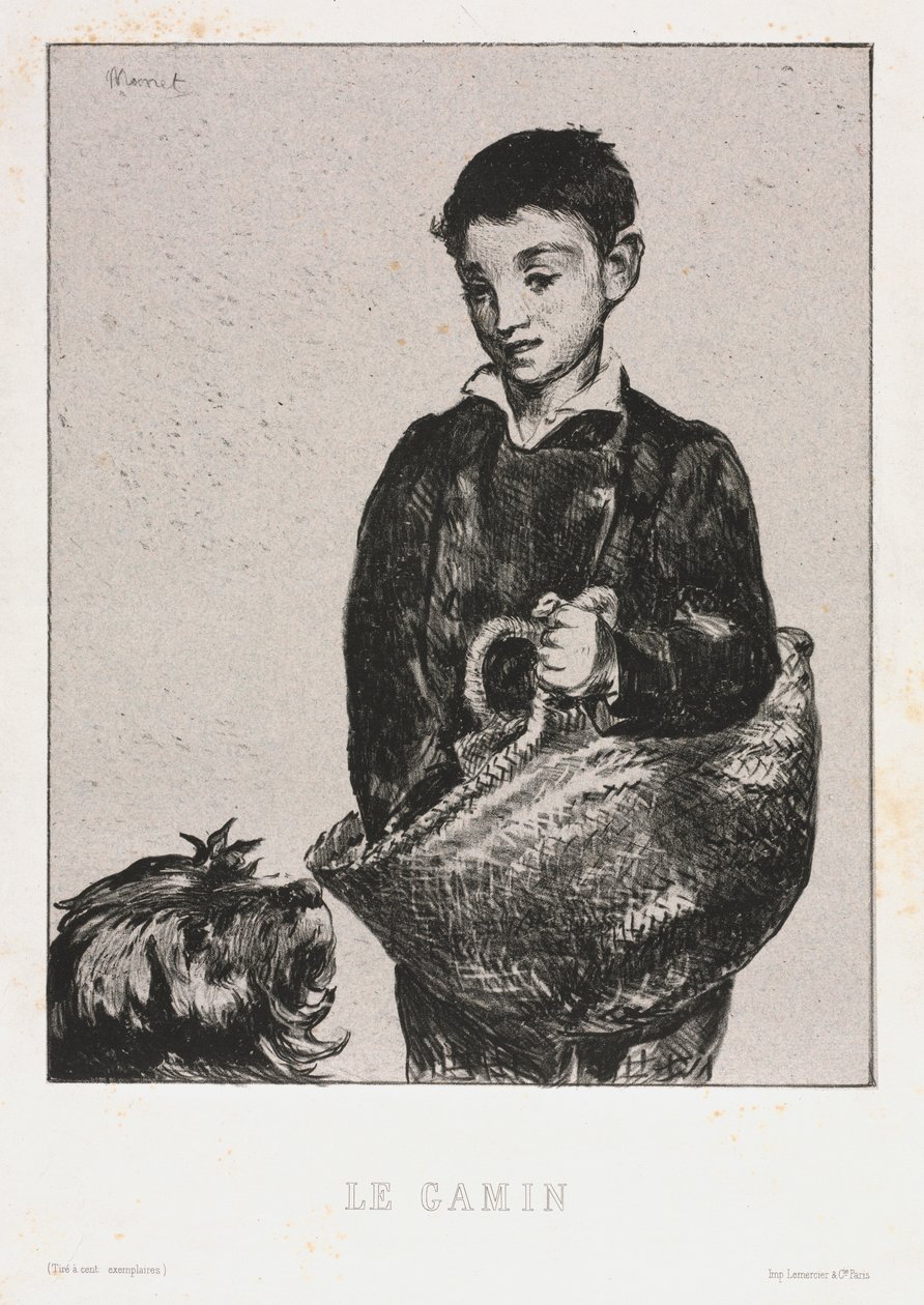 Az Urchin. alkotó: Édouard Manet