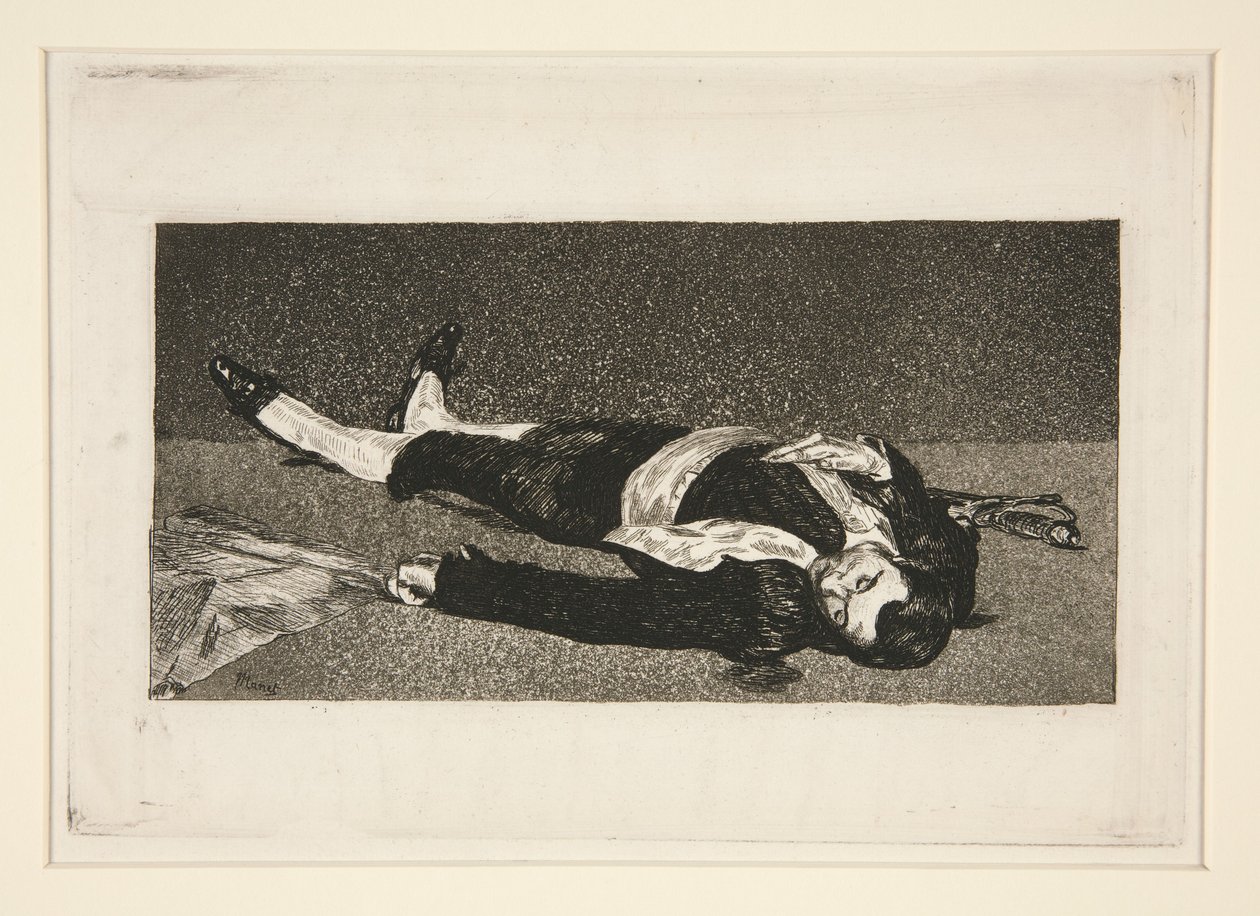 Halott torreádor alkotó: Édouard Manet