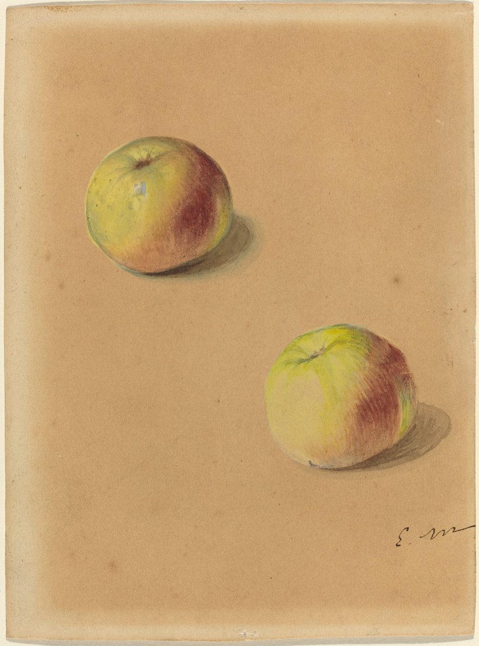 Két alma, 1880. alkotó: Édouard Manet