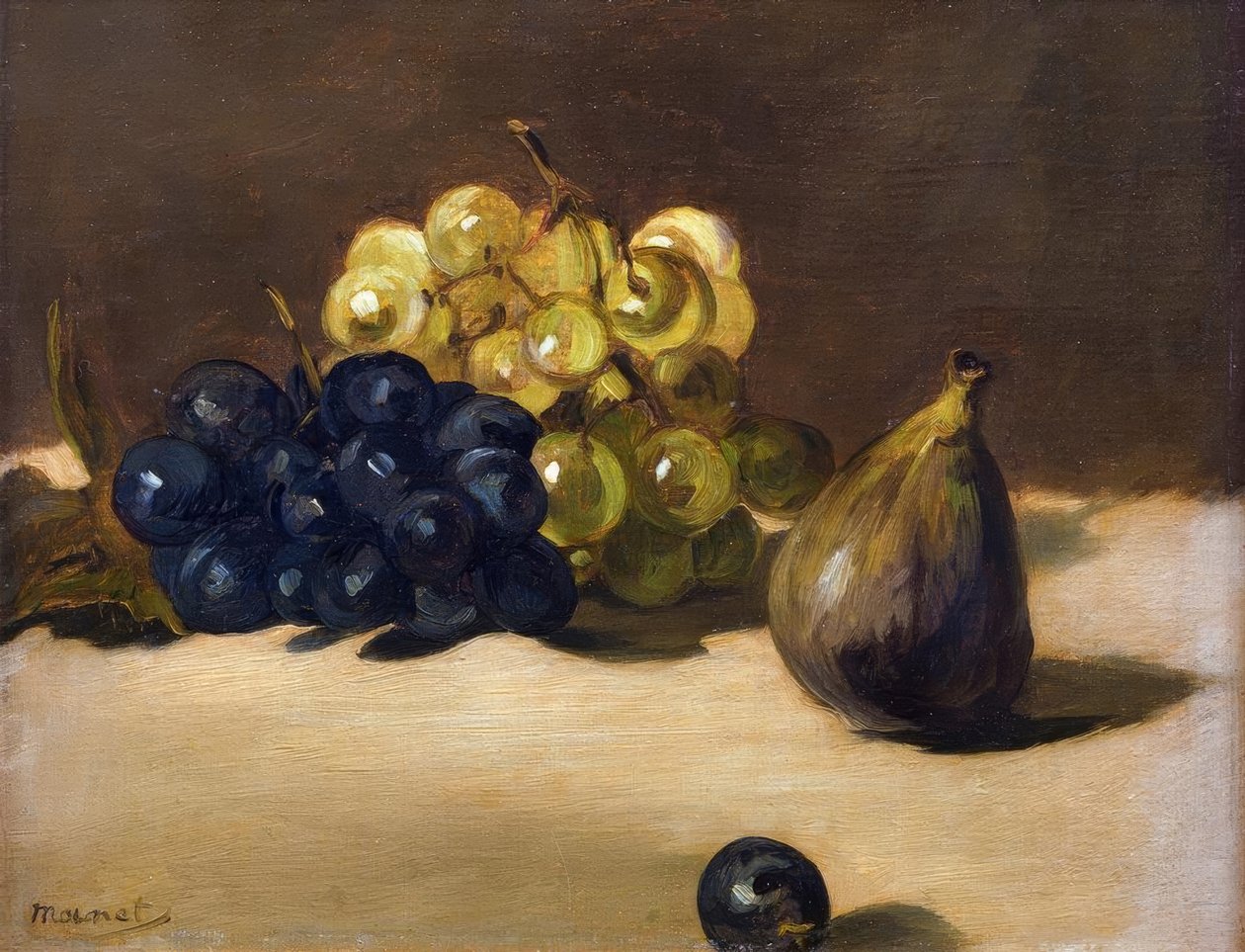 Szőlő és füge alkotó: Édouard Manet