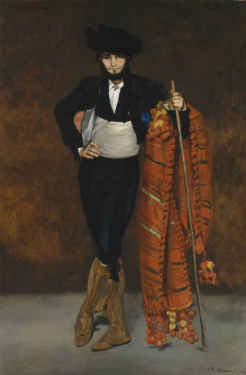 Fiatal férfi Majó jelmezben, 1863 alkotó: Édouard Manet
