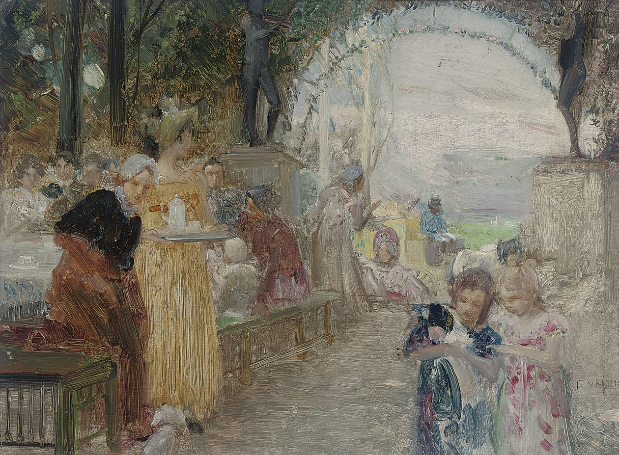 A Tea Party alkotó: Edouard Veith