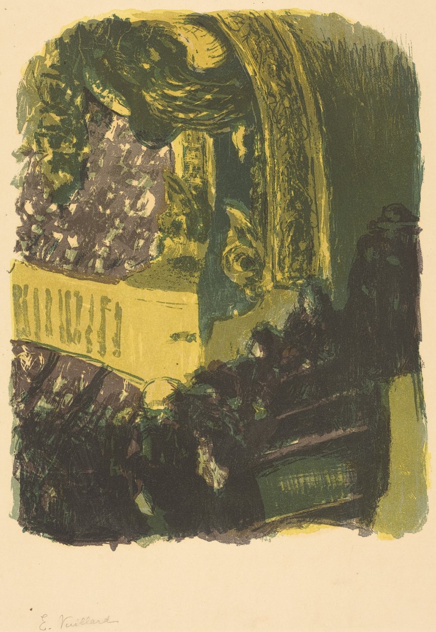 Eine Galerie im Gymnasium alkotó: Edouard Vuillard