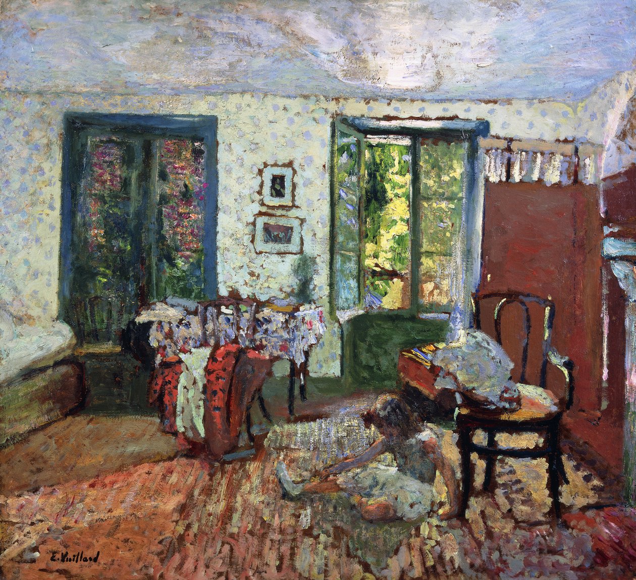 Annette egy belső térben; Annette egy belső térben, 1903 körül alkotó: Edouard Vuillard