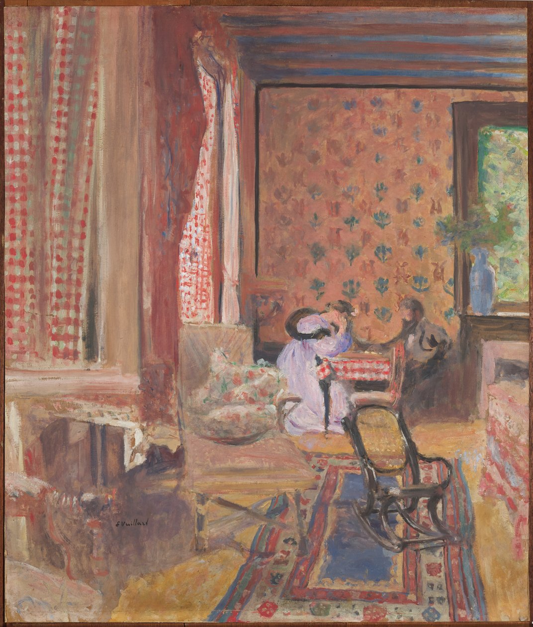A társasjátékban alkotó: Edouard Vuillard