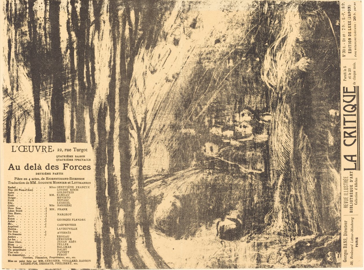Az emberi erőn túl, 1897. alkotó: Edouard Vuillard