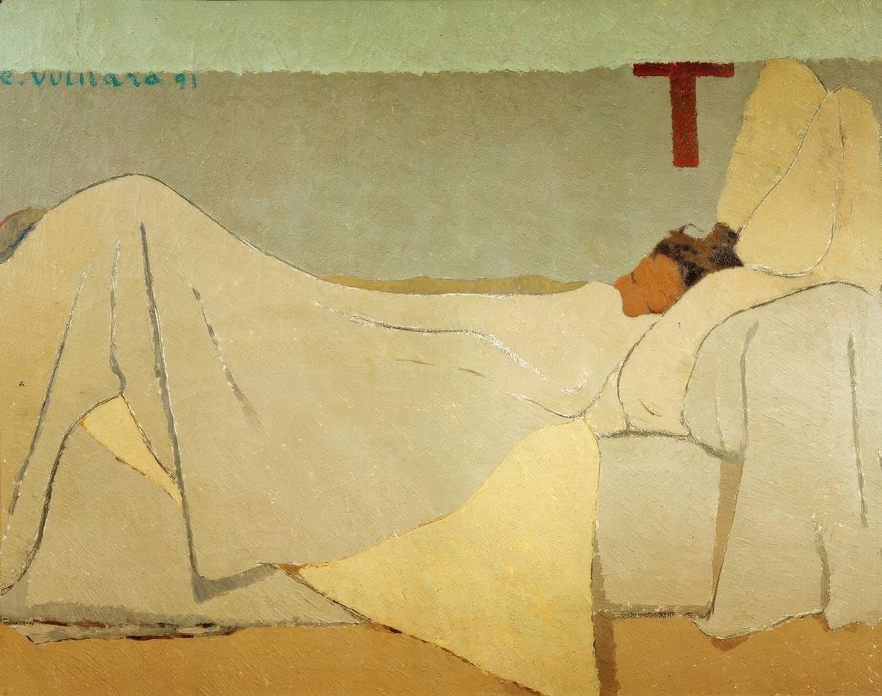 Ágyban alkotó: Edouard Vuillard