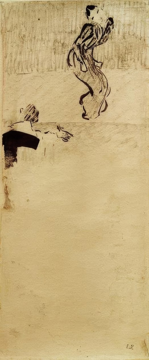 A színházban alkotó: Edouard Vuillard