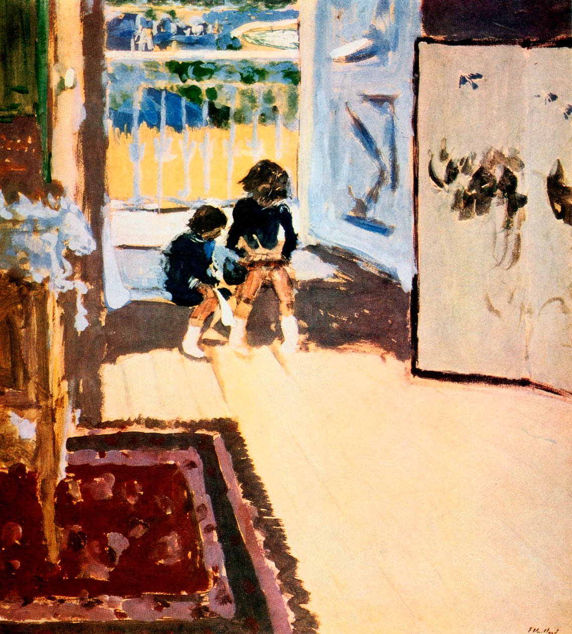 Gyermekek a szobában, 1909 alkotó: Edouard Vuillard