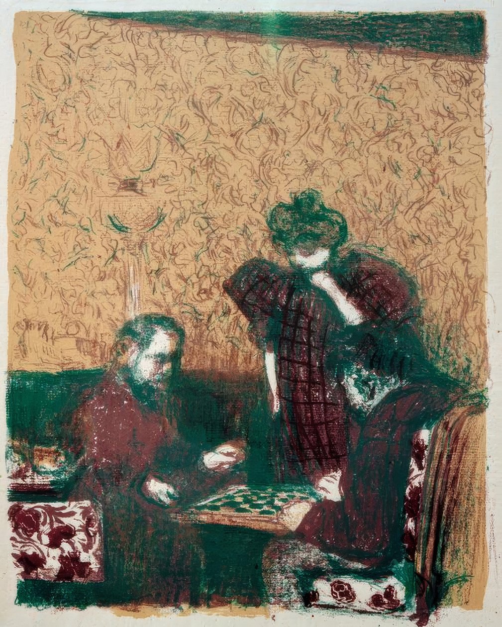 A dáma játék alkotó: Edouard Vuillard