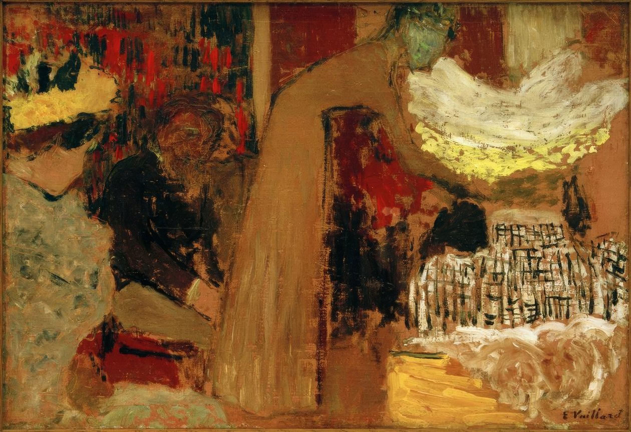 E. Vuillard, Die Diseuse alkotó: Edouard Vuillard