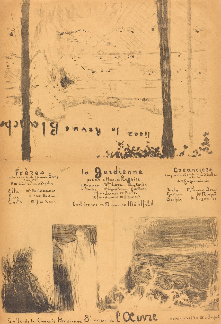 Testvérek, The Guardian, Hitelesek, 1894. alkotó: Edouard Vuillard