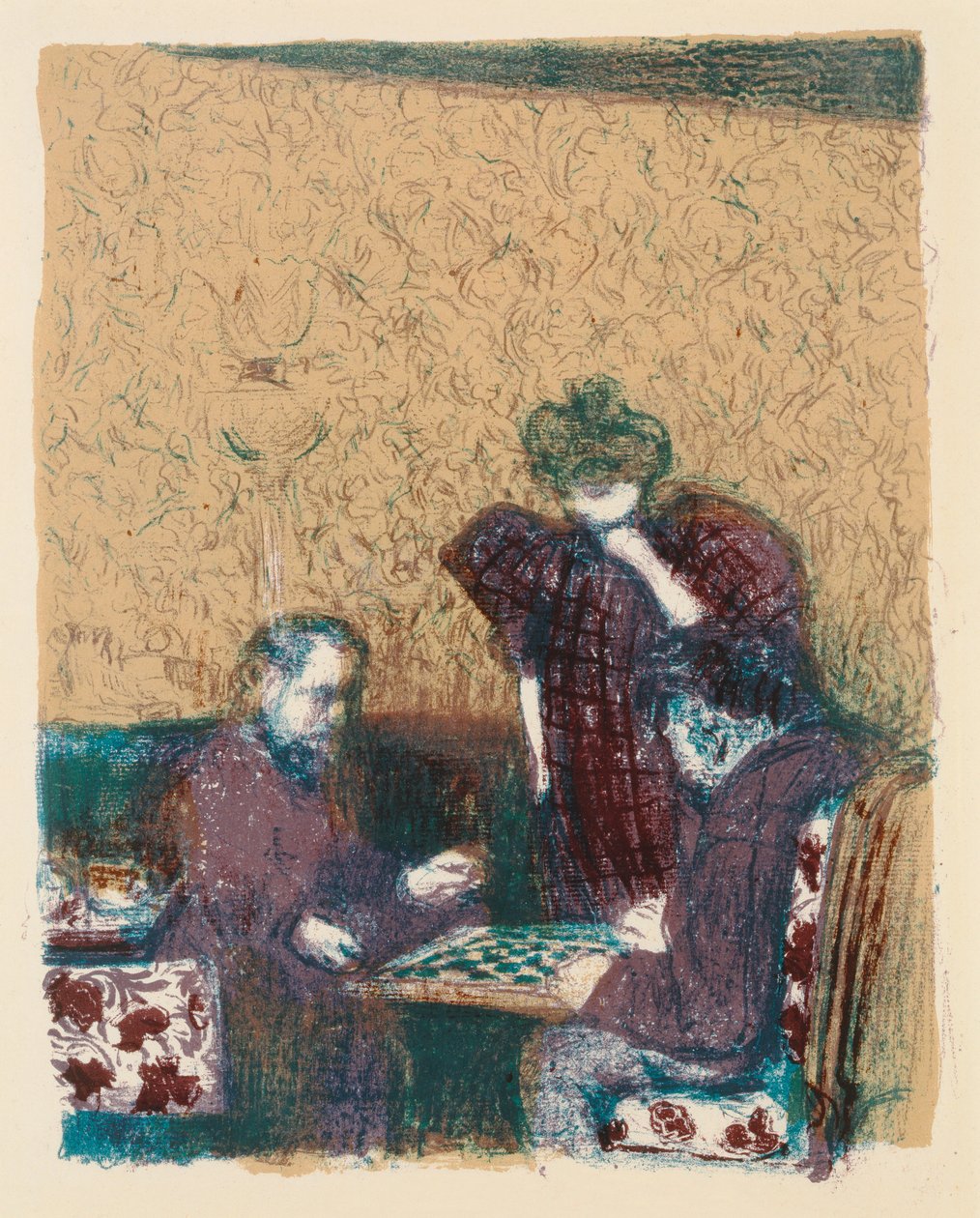 Drafts játék alkotó: Edouard Vuillard