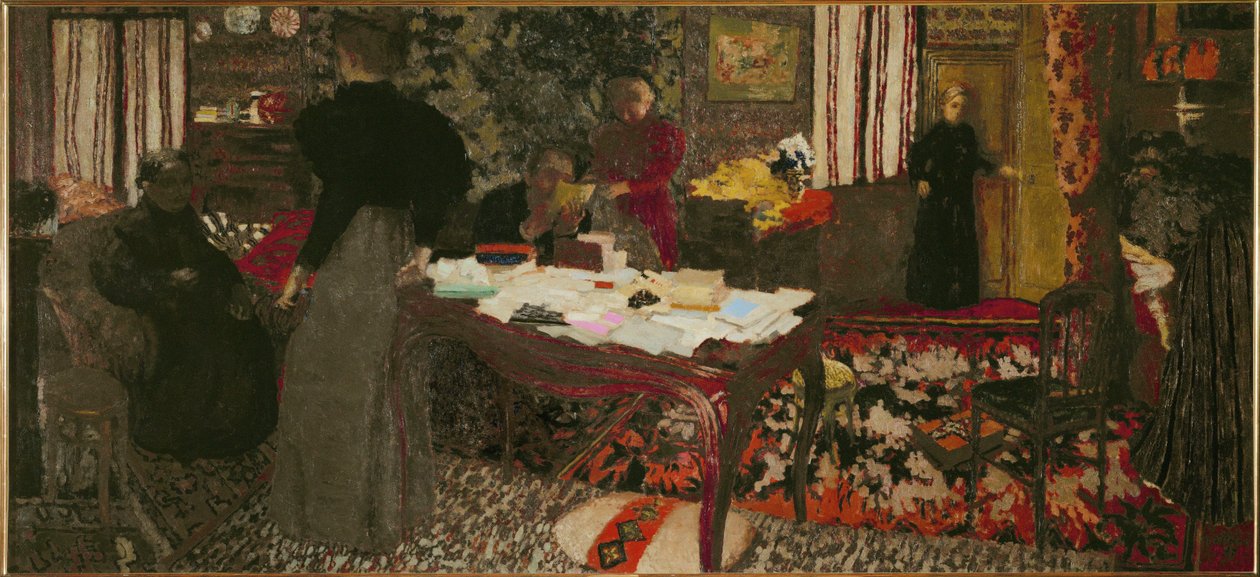 Grand Interieur hat karakterrel alkotó: Edouard Vuillard