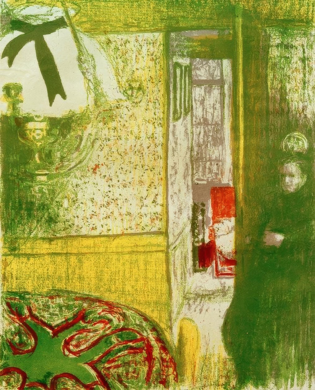 Belső tér a felfüggesztéshez alkotó: Edouard Vuillard