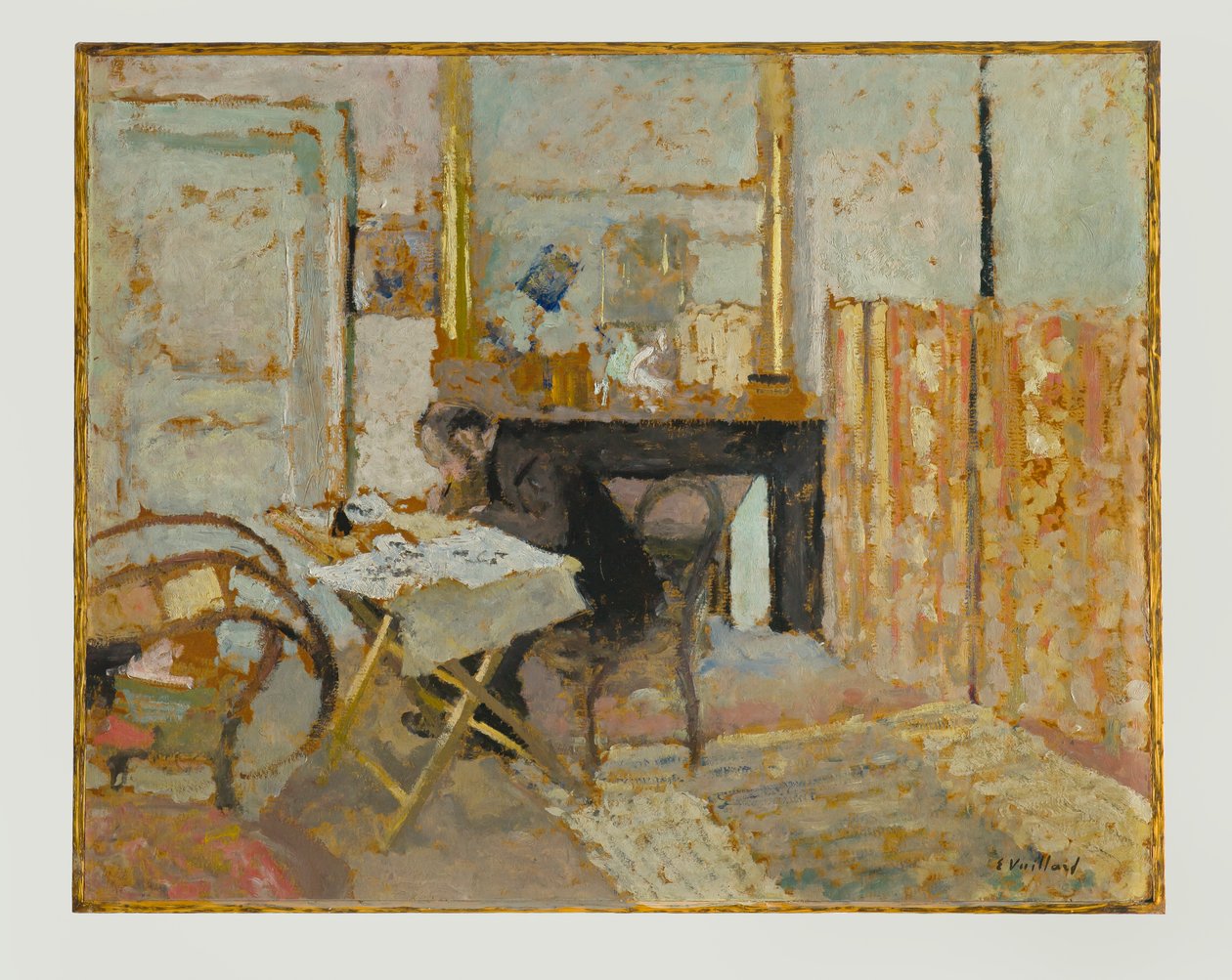 Ker-Xavier Roussel Reading alkotó: Edouard Vuillard