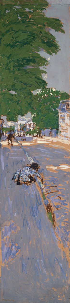A gyermek a patakban alkotó: Edouard Vuillard