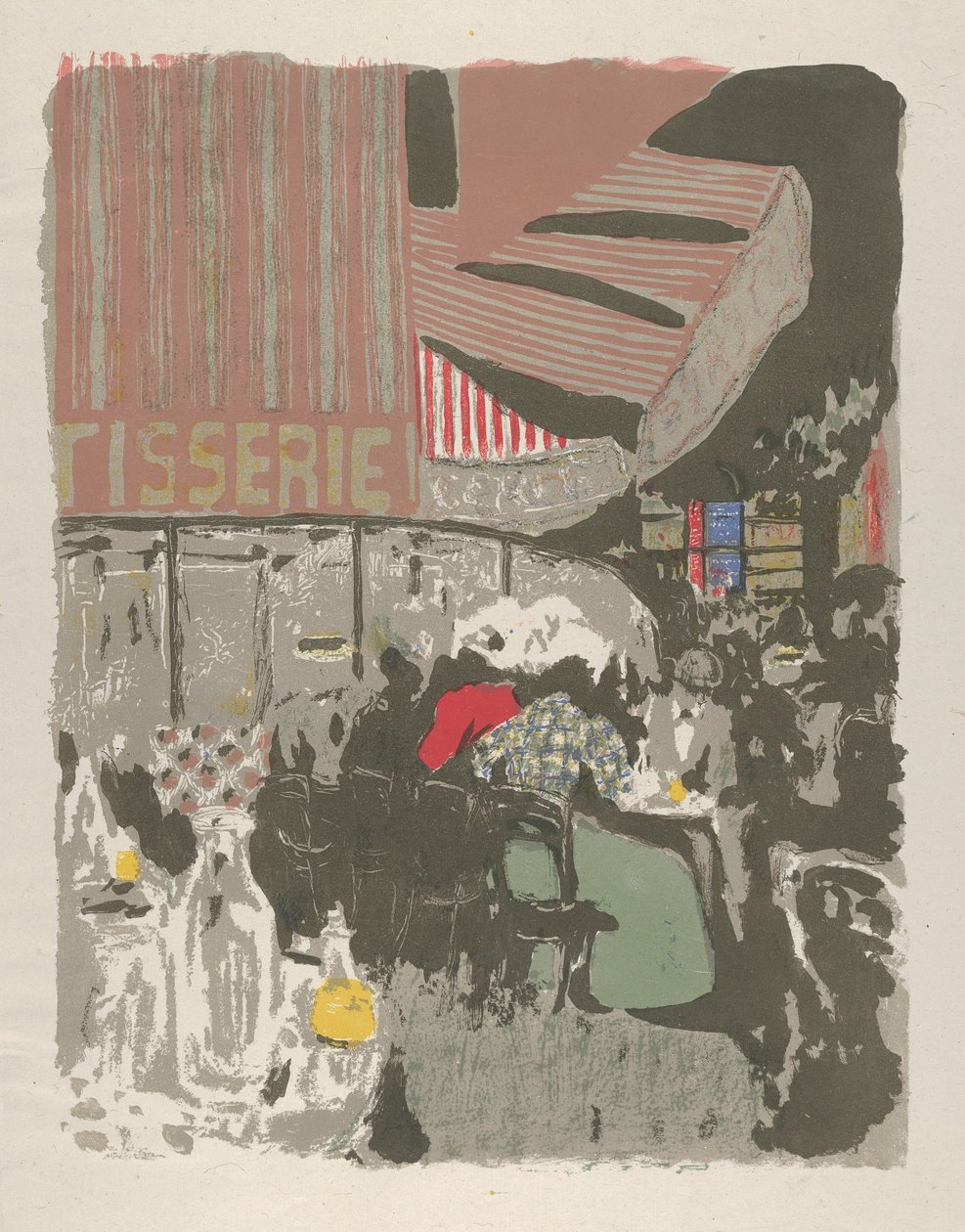 The Pastry, a Tájképek és belső terek című albumról alkotó: Edouard Vuillard