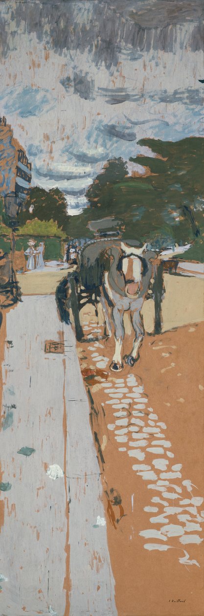 Az öntözőautó alkotó: Edouard Vuillard