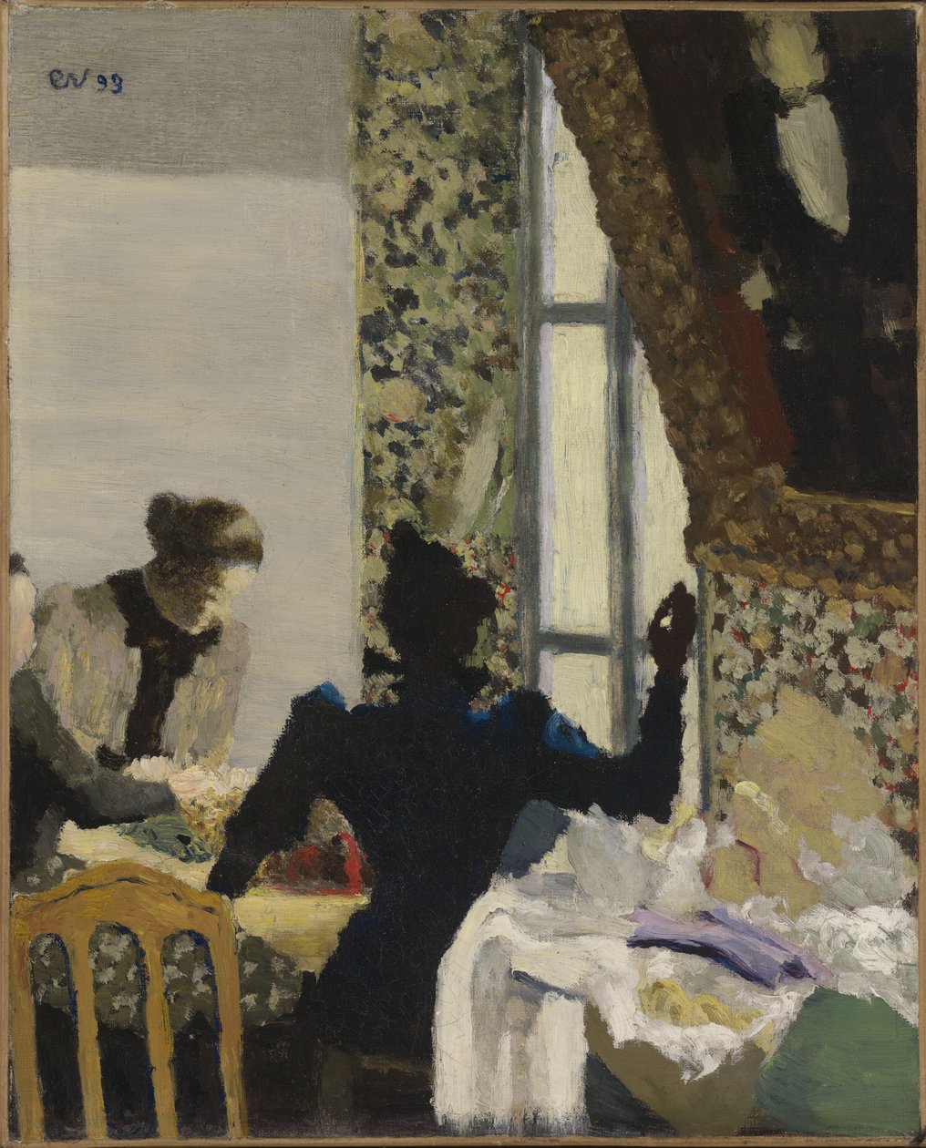 A tű (The Thread), 1893 alkotó: Edouard Vuillard