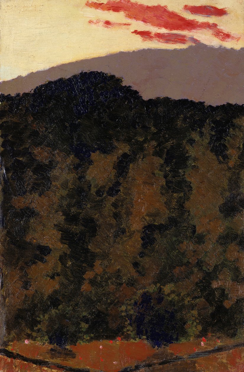 Táj, 1900 körül alkotó: Edouard Vuillard