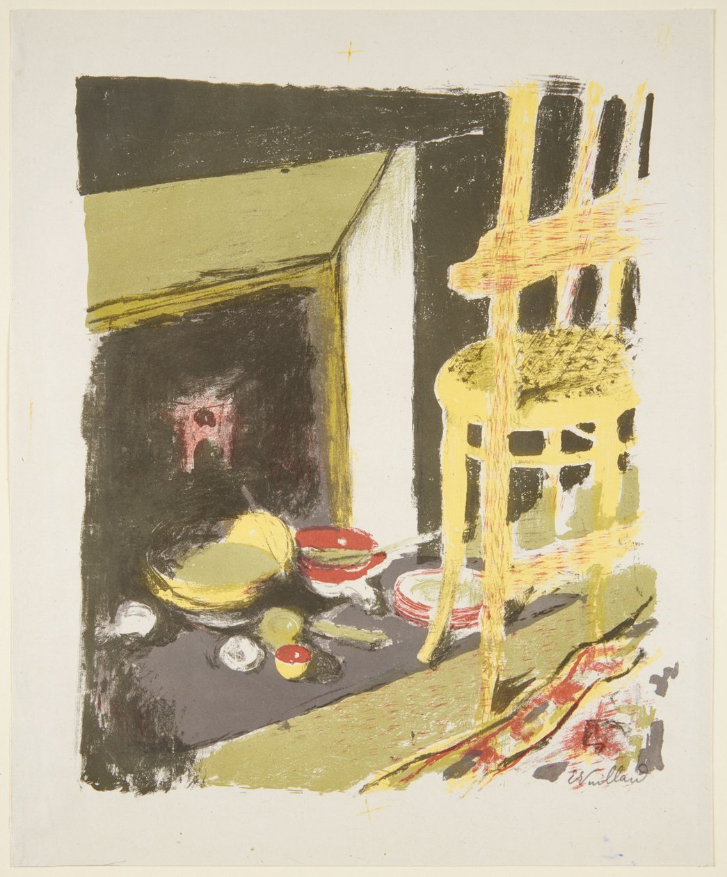 Landschaften und Innenräume: Der Herd alkotó: Edouard Vuillard