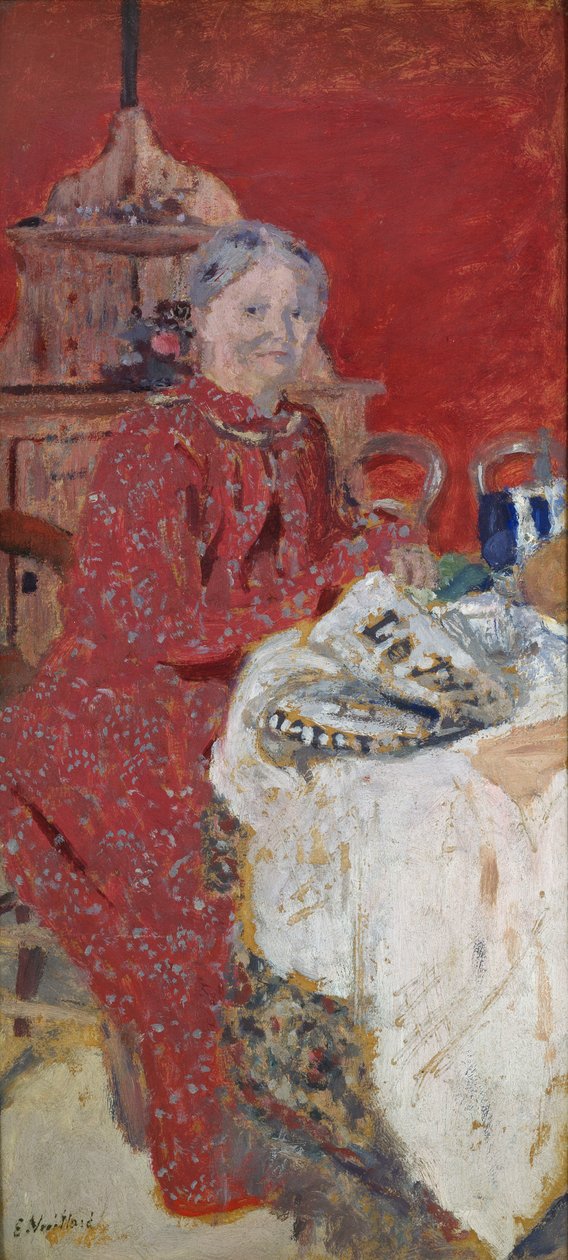 Ebéd, 1890-es évek alkotó: Edouard Vuillard