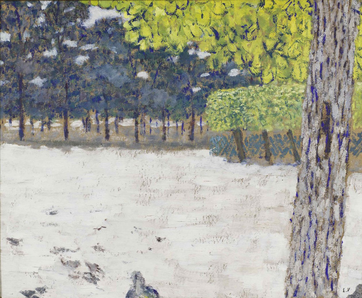 A Tuileries-kert, 1894 körül. alkotó: Edouard Vuillard