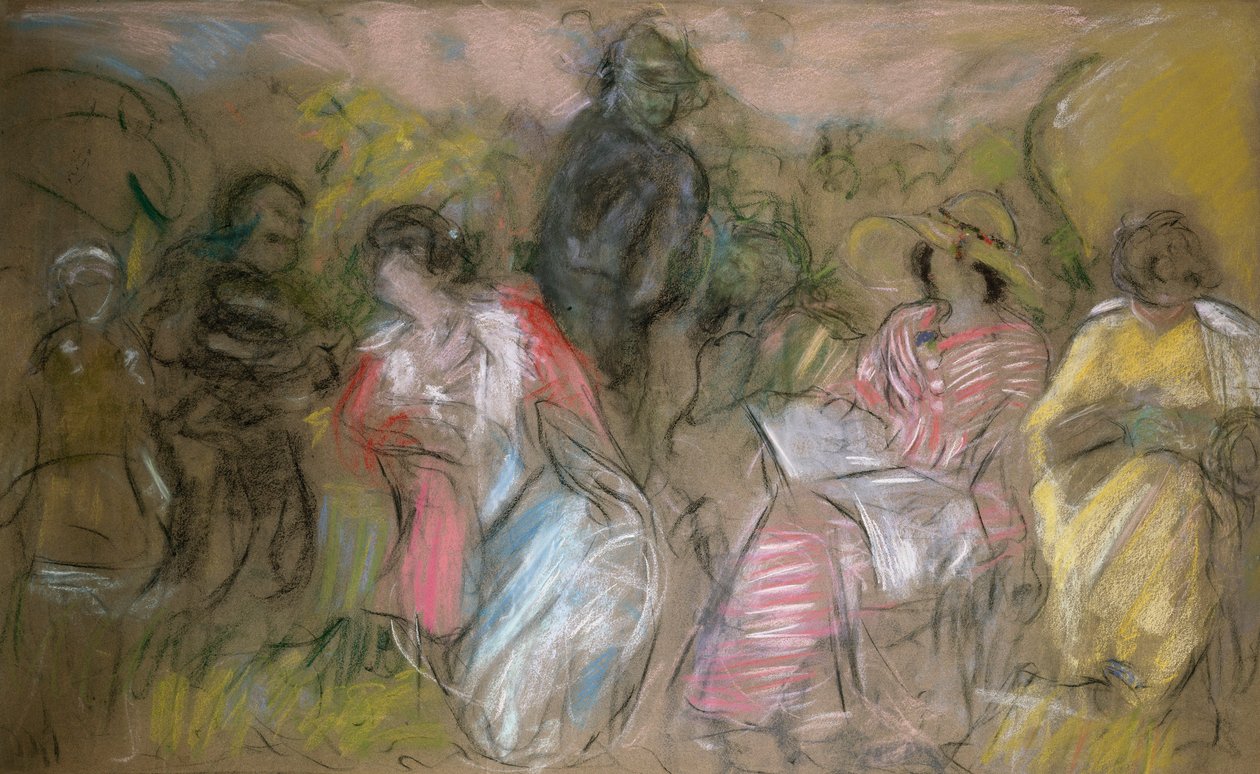 A Clayes Park, 1910 körül alkotó: Edouard Vuillard