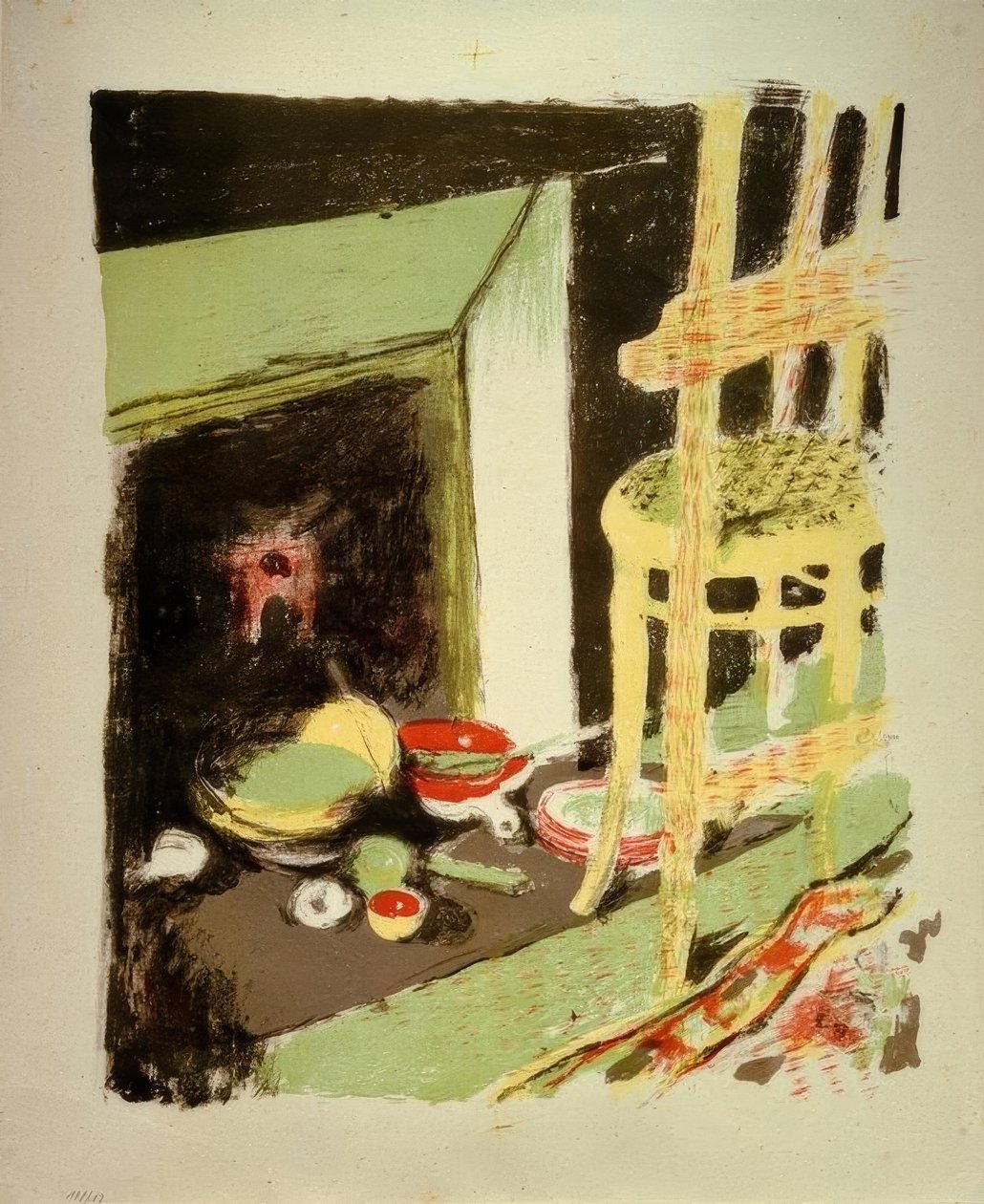 A kandalló alkotó: Edouard Vuillard