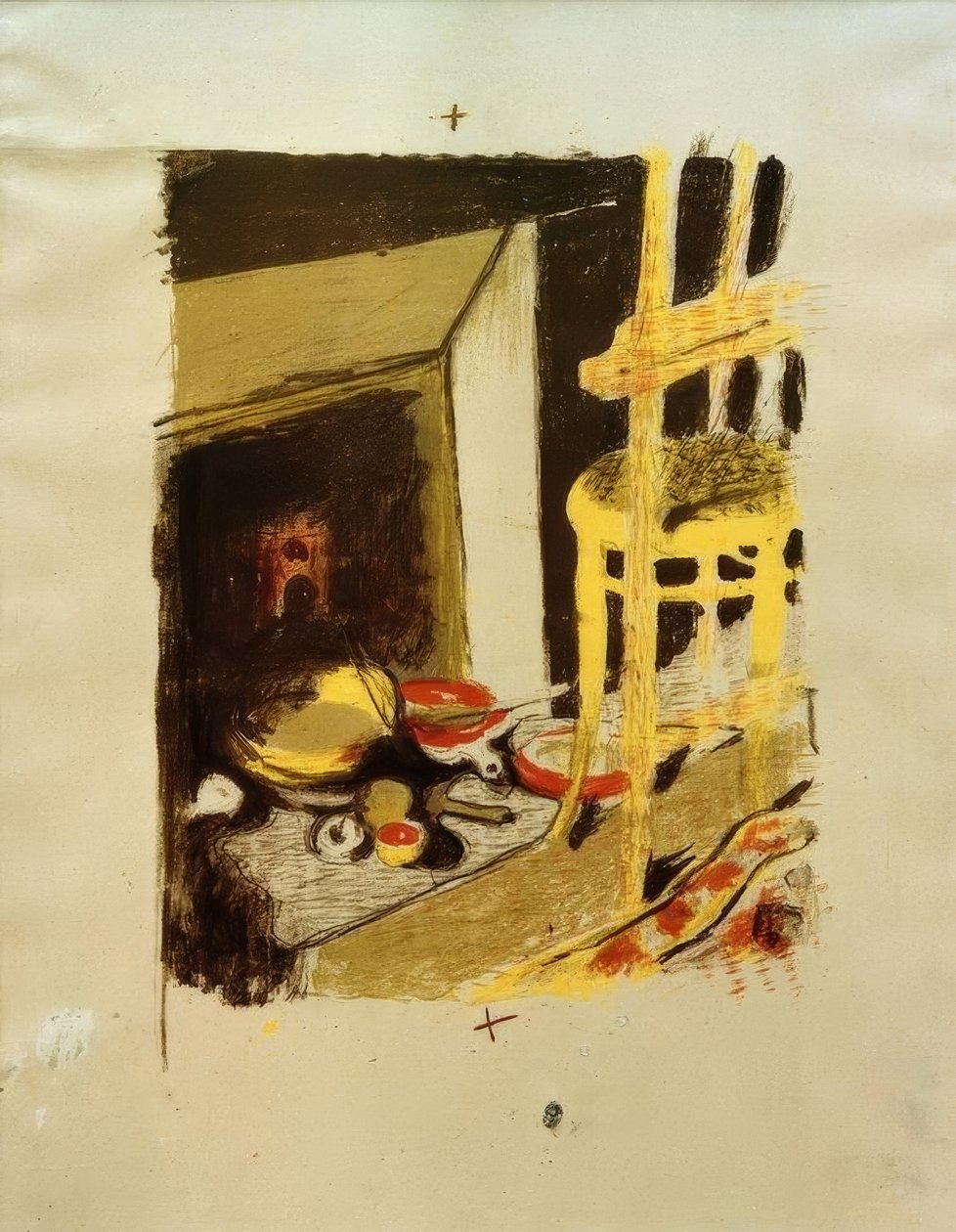 A kandalló alkotó: Edouard Vuillard