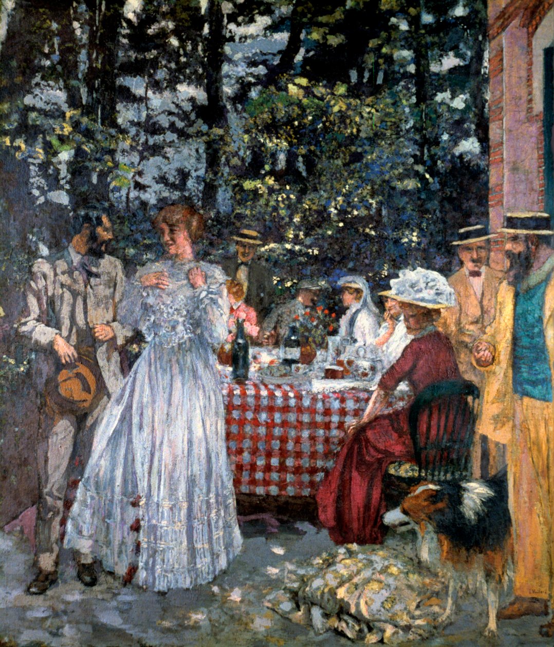 Ebéd Vasouyban, 1901 alkotó: Edouard Vuillard