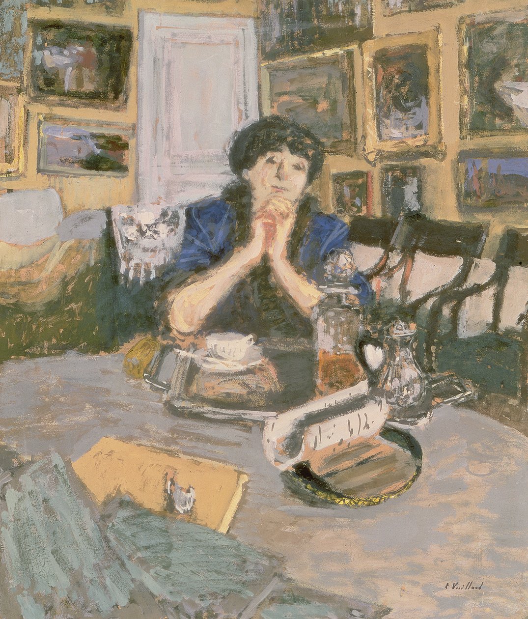 Madame Hessel kendővel, 1911 alkotó: Edouard Vuillard