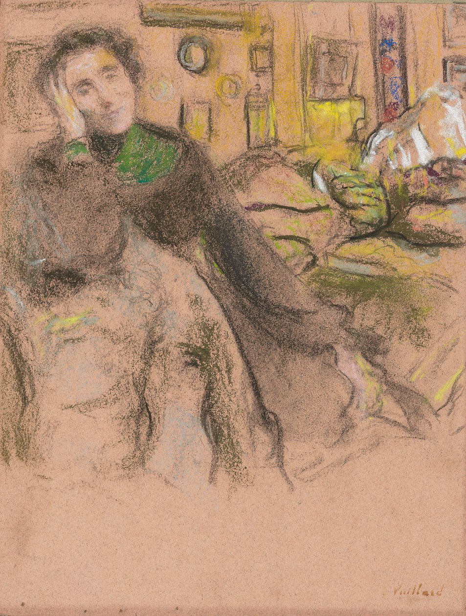 Madame Juliette Weil, III. tanulmány, 1927-1928 alkotó: Edouard Vuillard