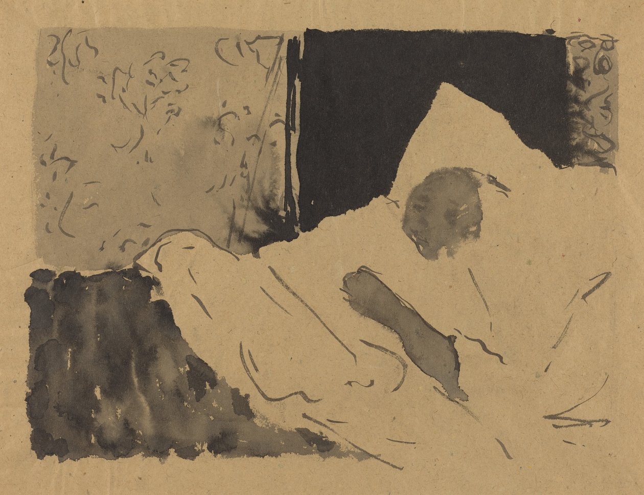 Madame V. Alszik alkotó: Edouard Vuillard