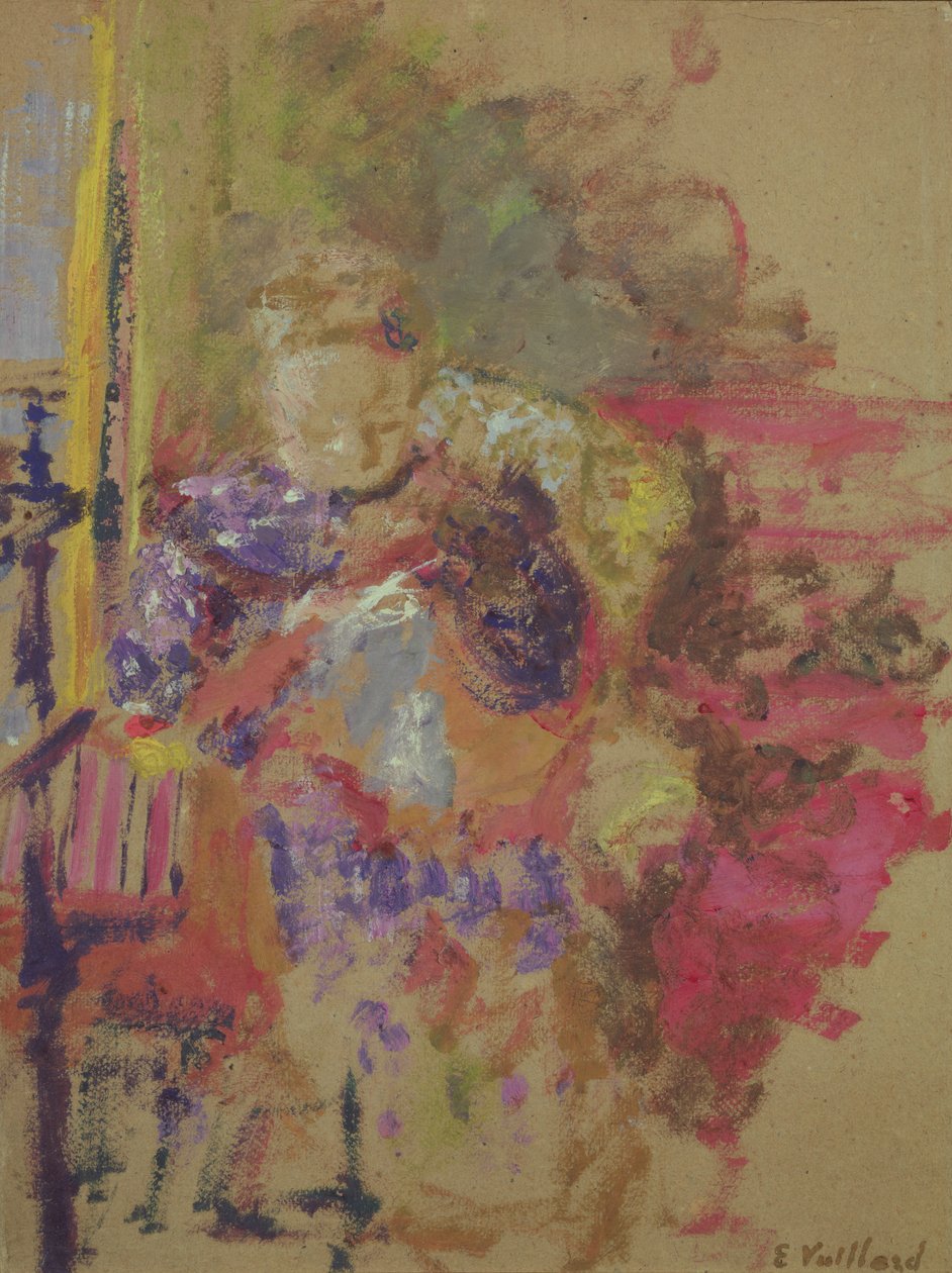 Madame Vuillard Varró, 1905 körül alkotó: Edouard Vuillard