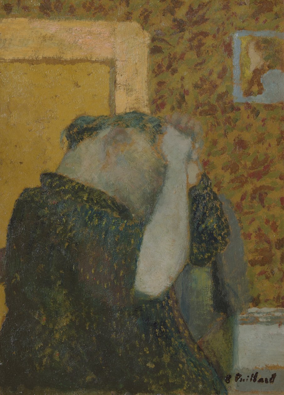 Madame Vuillard, 1892 körül alkotó: Edouard Vuillard